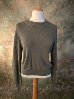 Brochu Walker Ara Crew Sweater Loden Green New XS